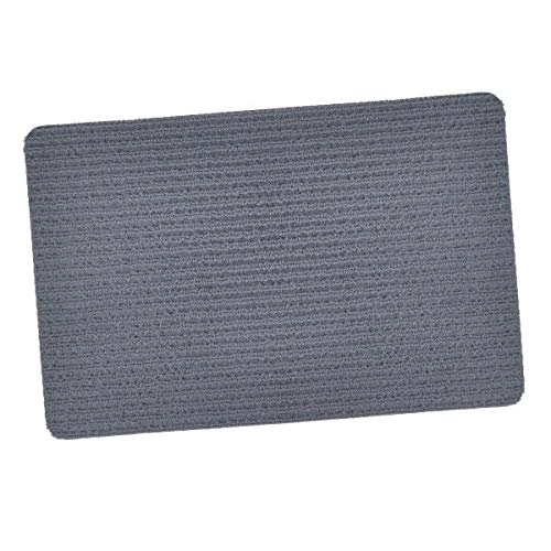 Tapete Panosul Capacho Liso Cinza 40x60cm