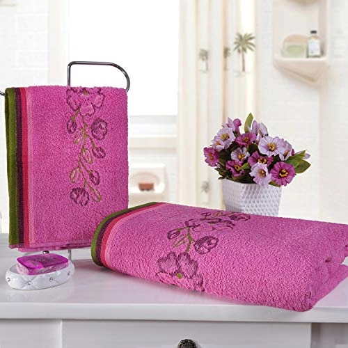 Jg Toalha Banho Panosul Decor 2pc Lilas