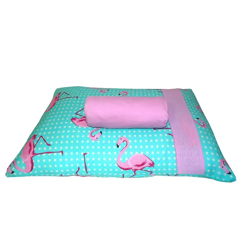 Jogo De Cama Bella Cama Solteiro C/2 Pcs Flamingo