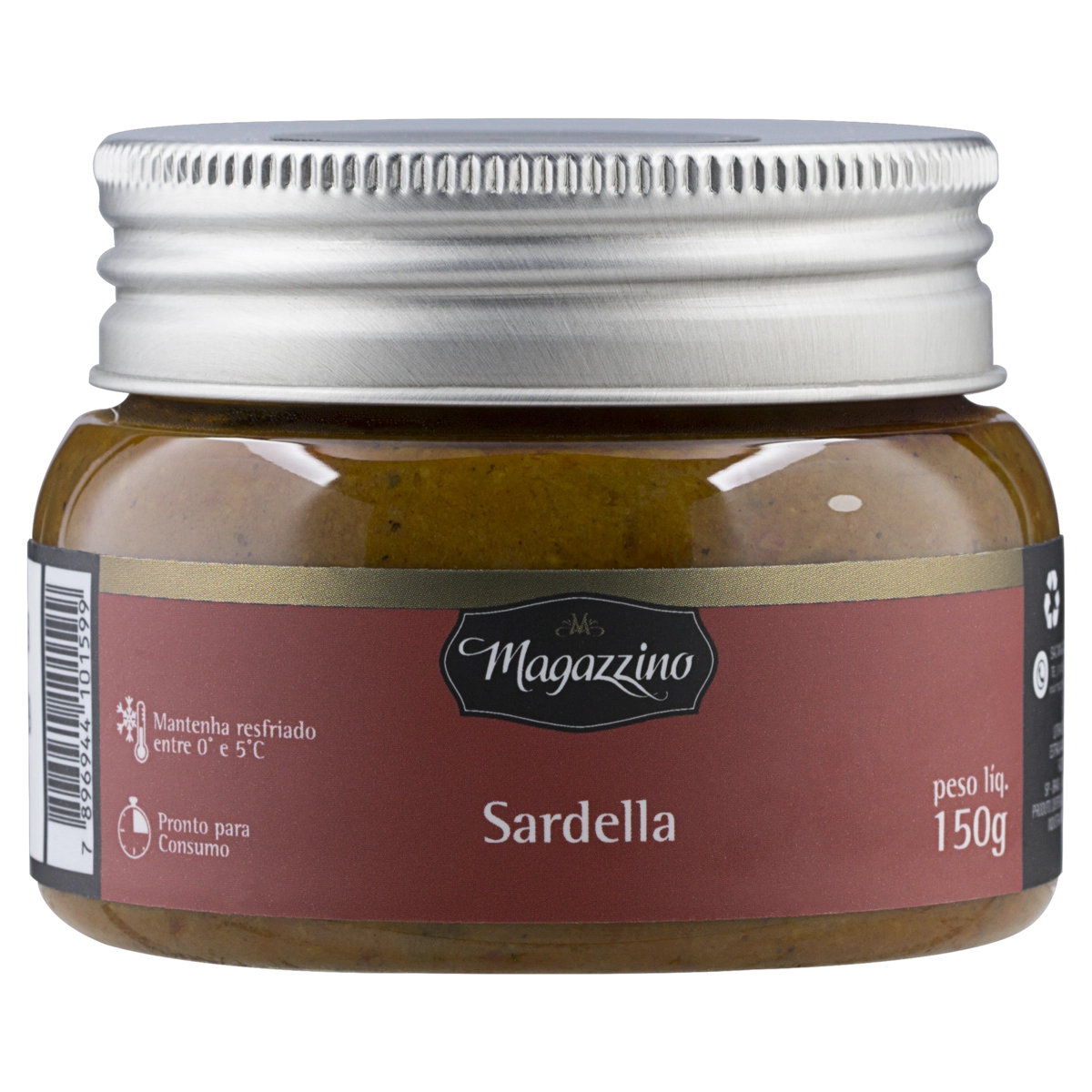 Antepasto Sardela Magazzino Vidro 150g