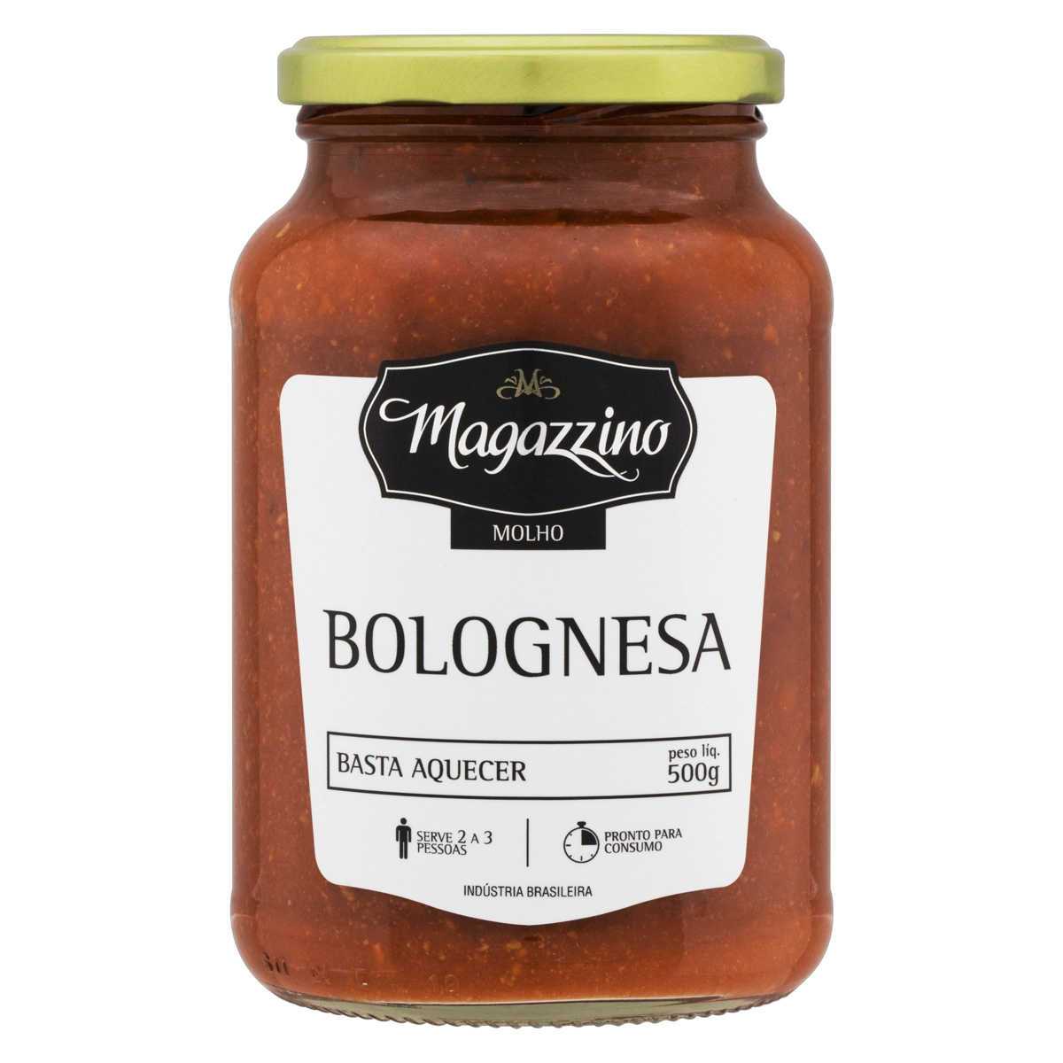 Molho Bolognesa Magazzino Vidro 500g