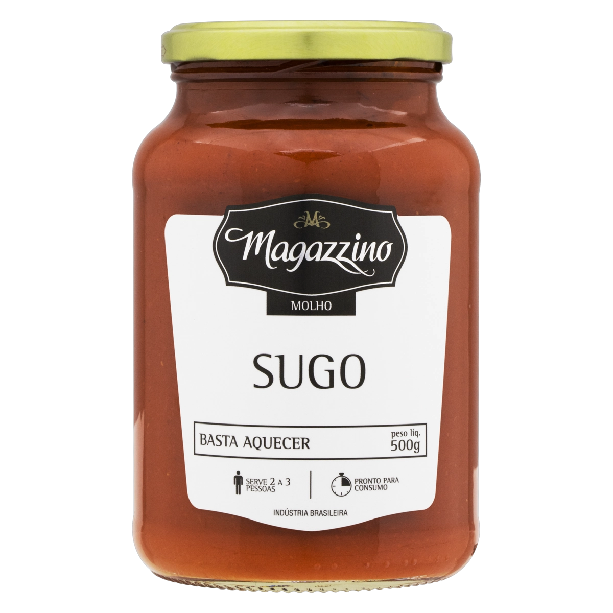 Molho Sugo Magazzino Vidro 500g