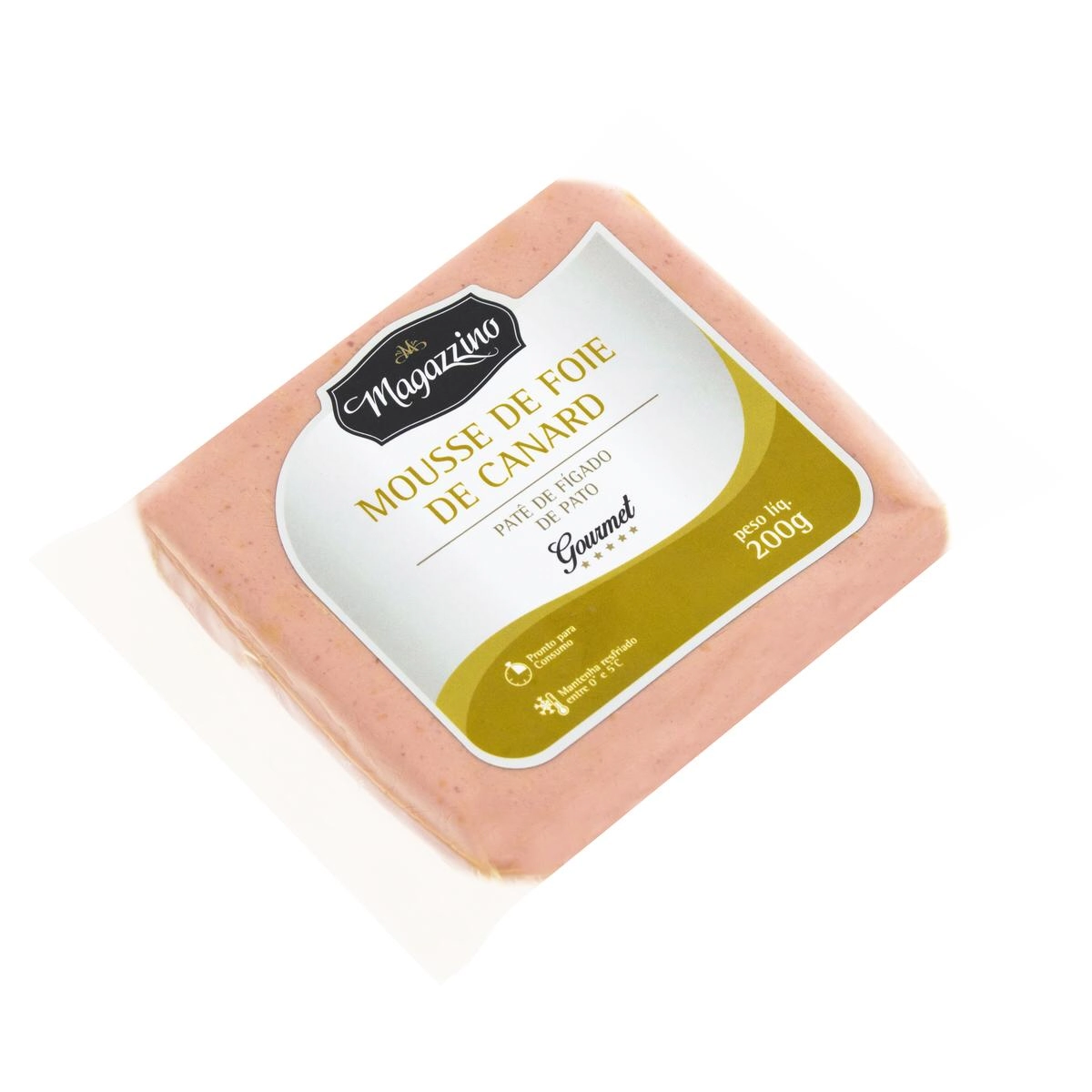 Patê de Fígado de Pato Magazzino Gourmet Pacote 200g