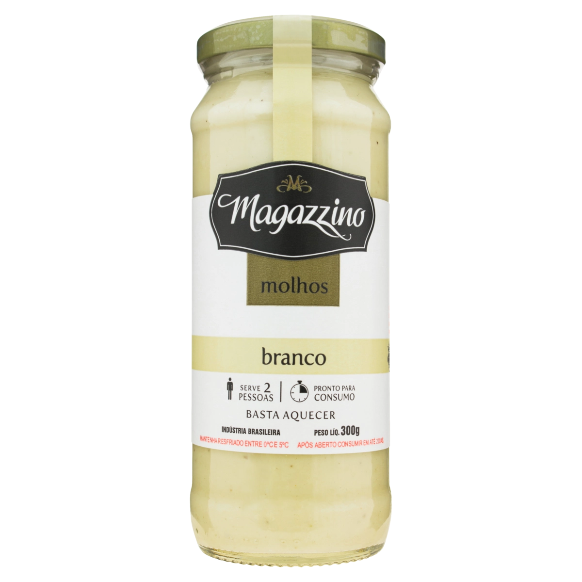 Molho Branco MAGAZZINO Vidro 300g