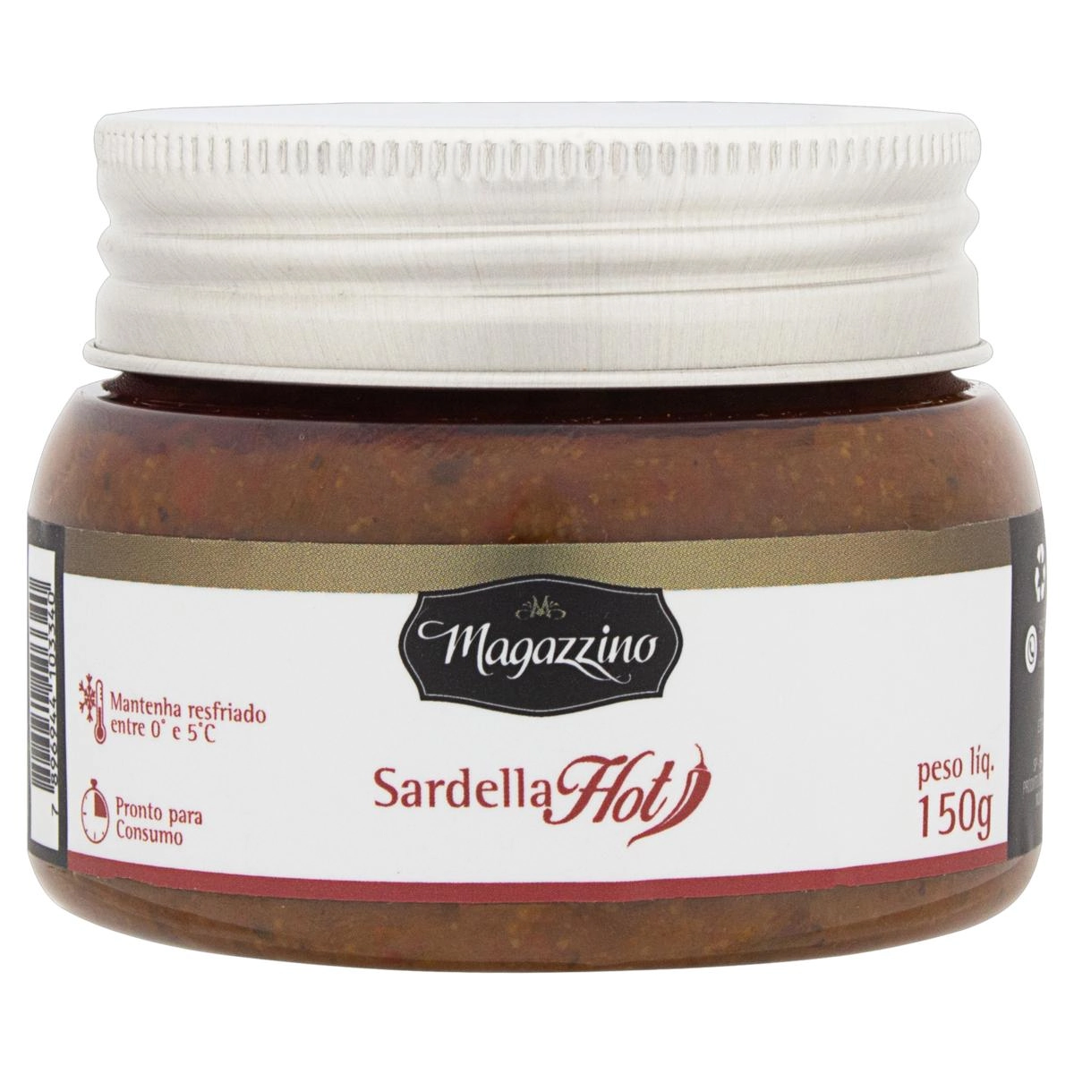 Antepasto Sardela Hot Magazzino Vidro 150g