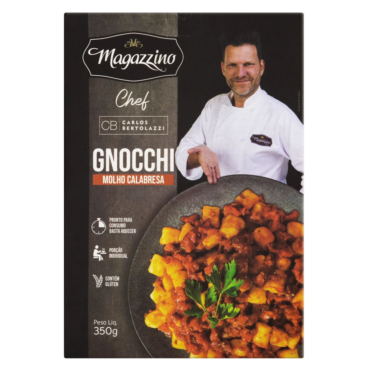 Nhoque Molho Calabresa Magazzino Chef Caixa 350g