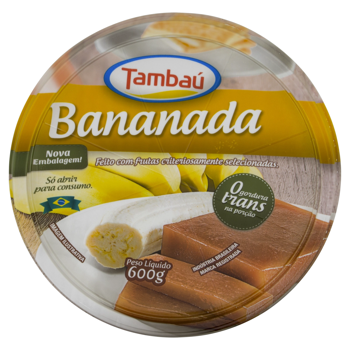 Bananada Tambaú Pote 600g