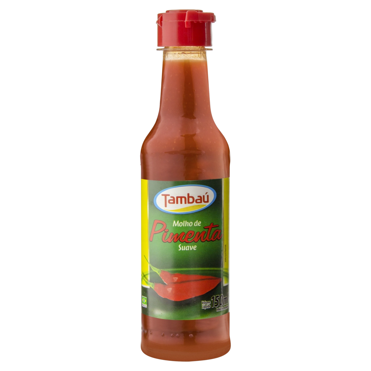 Molho De Pimenta Suave Tambaú Frasco 150ml