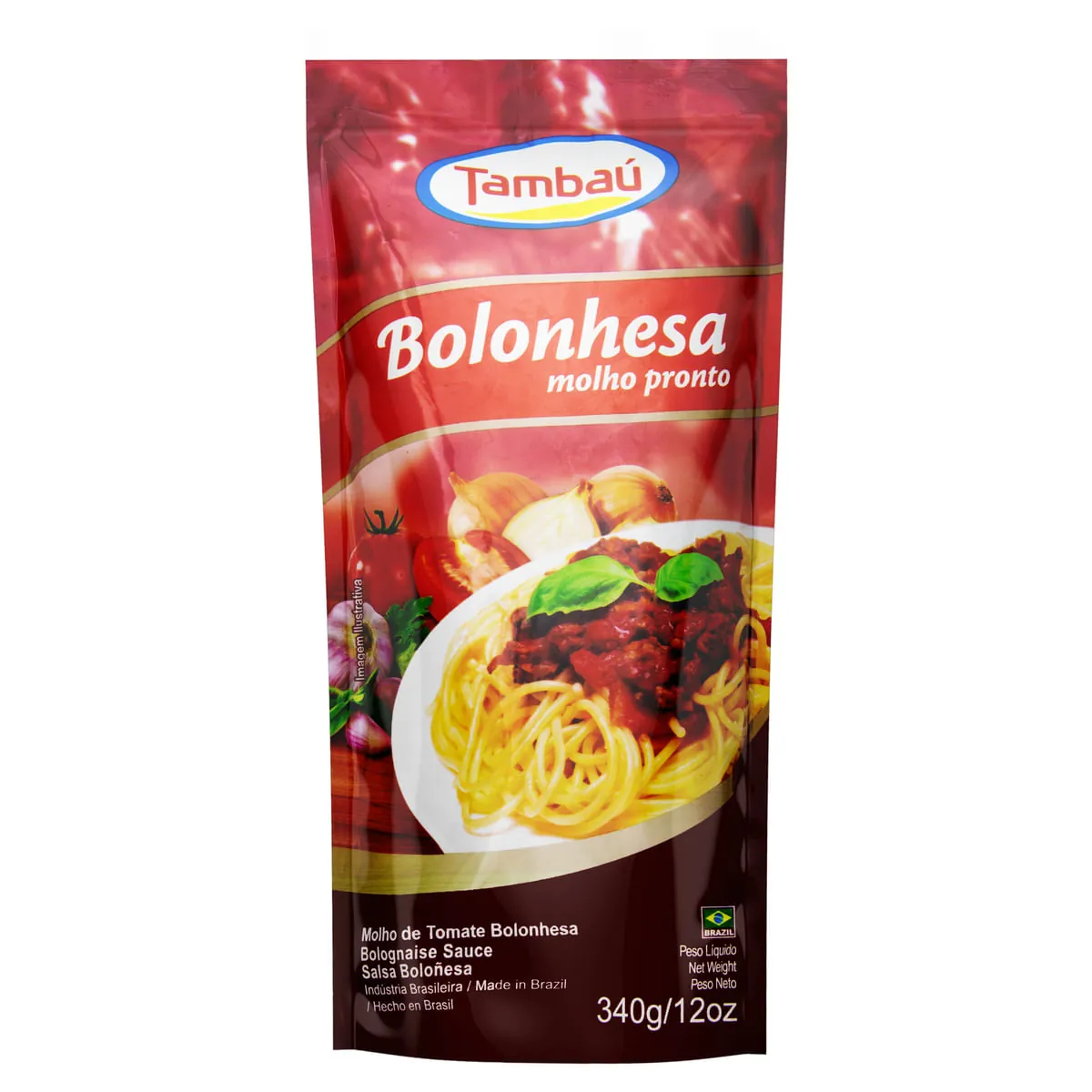 Molho Tomate Tambaú Bolonhesa Sachê 340 g