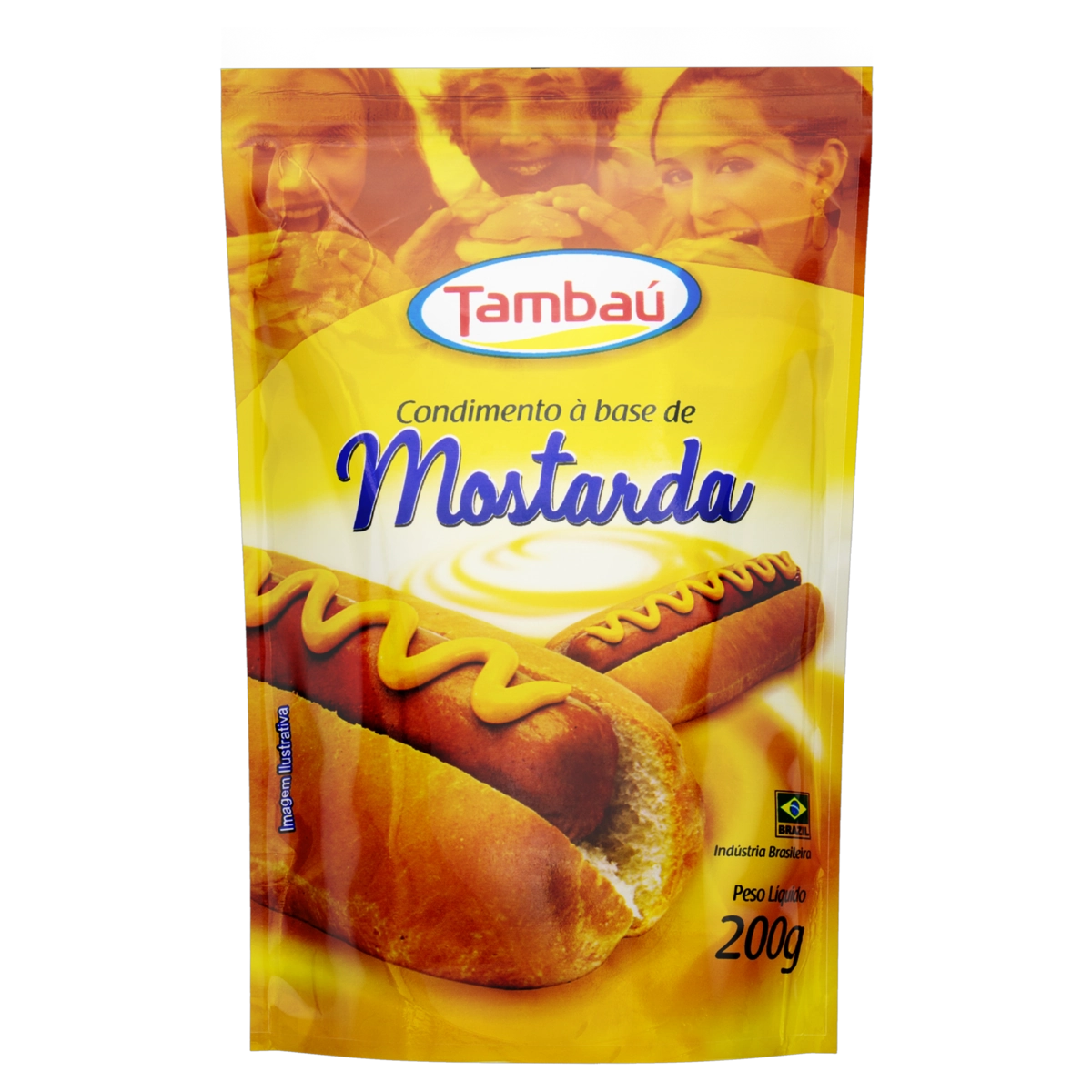 Mostarda Amarela Tambaú Sachê 200g
