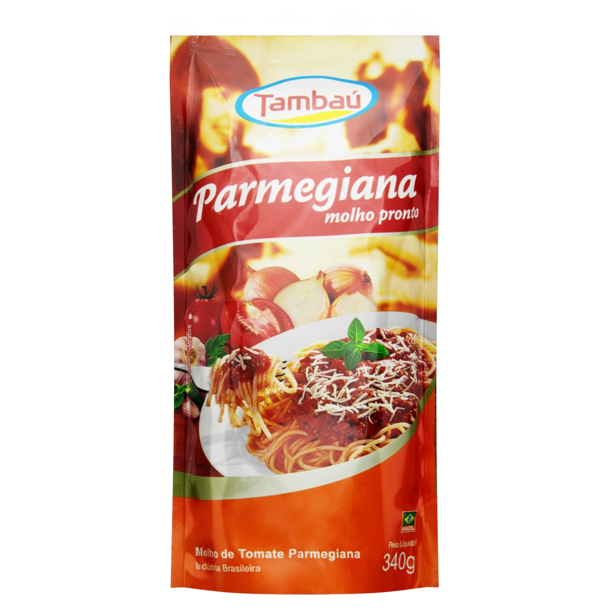 Molho De Tomate Parmegiana Tambaú Sachê 340g