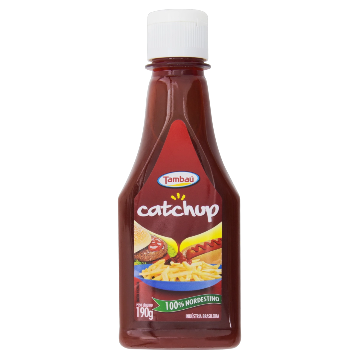 Ketchup Tradicional Tambaú Squeeze 190g
