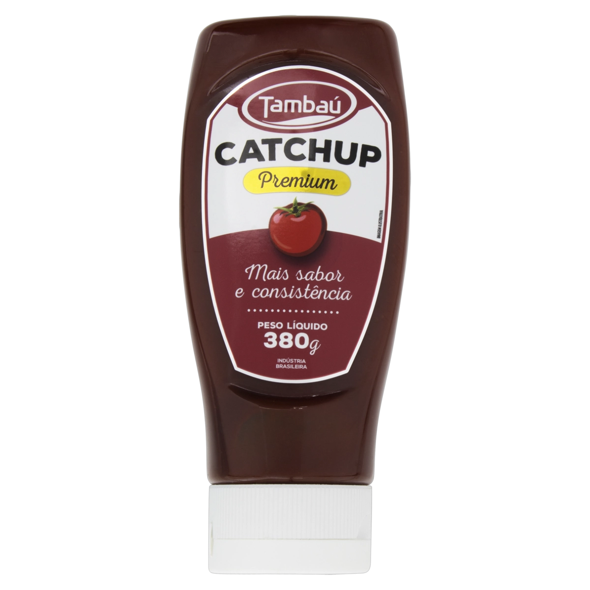 Ketchup Tradicional Tambaú Premium Squeeze 380g