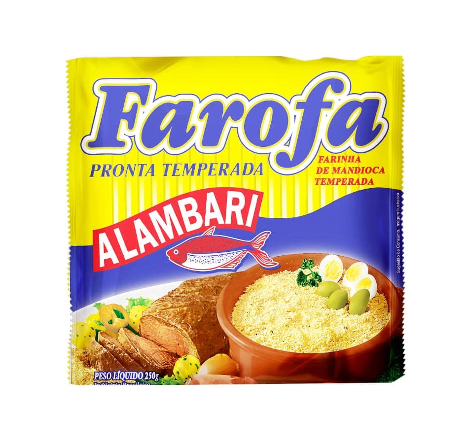 Farofa Alambari Temperada