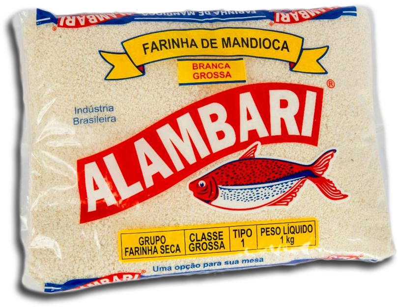 Farinha De Mandioca Grossa Alambari 1kg