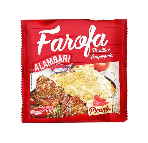 Farofa Mand Temp Alambari 250g Picante