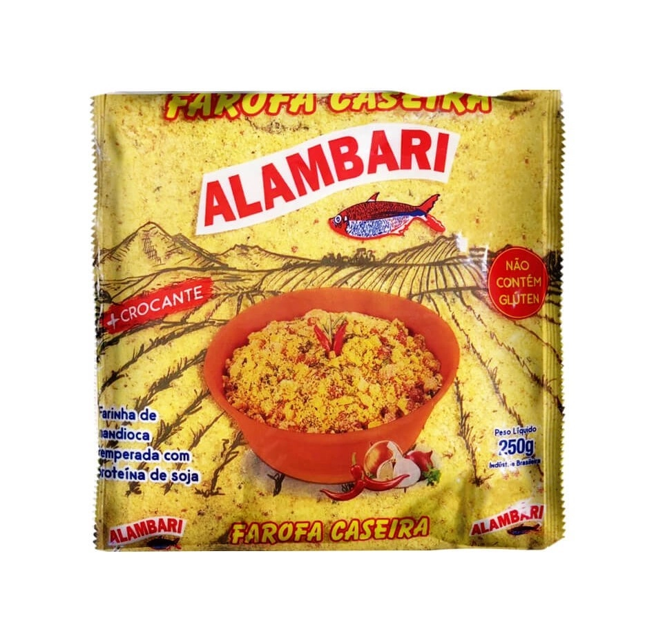 Farofa Alambari 250gr
