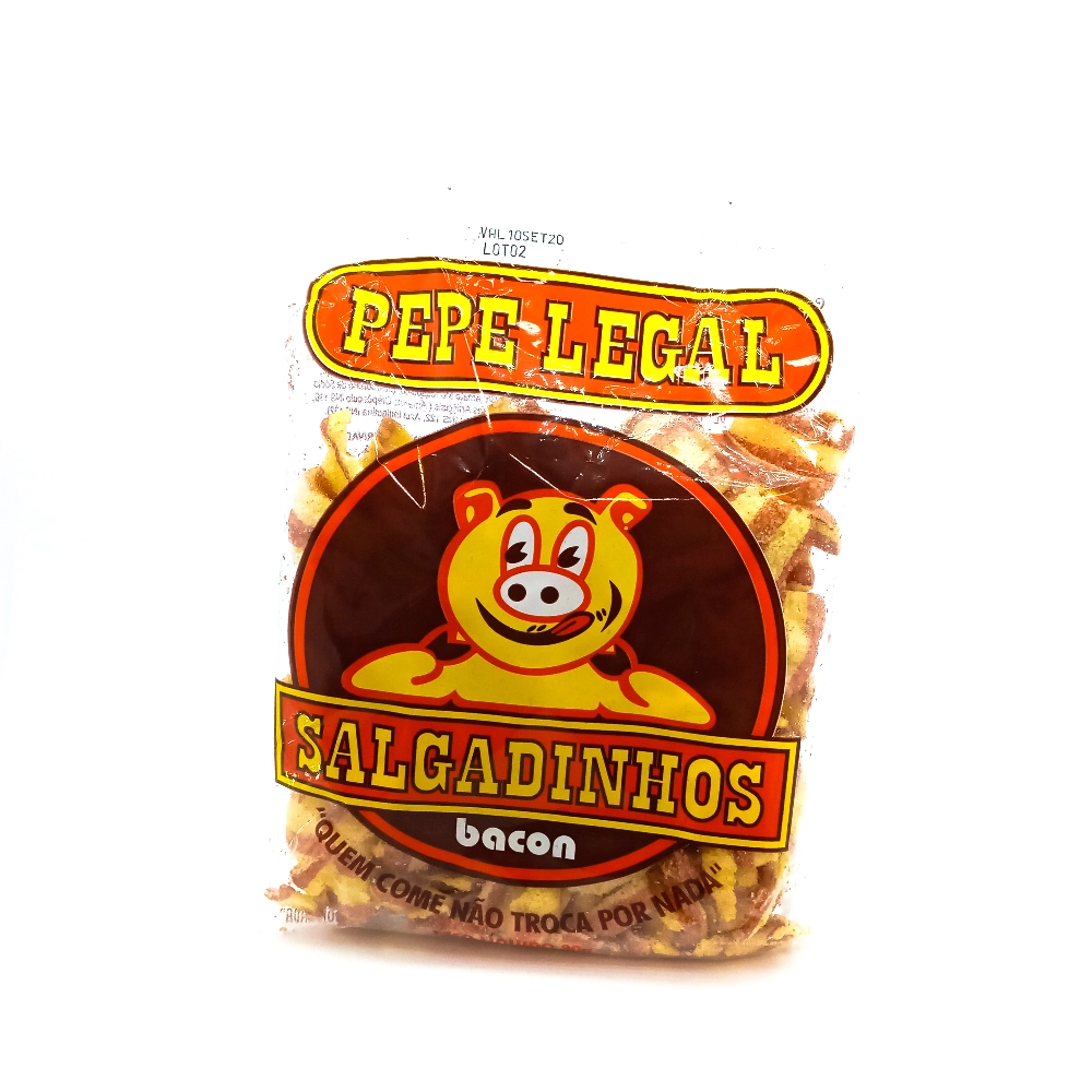 Salgadinho Pepe Legal Bacon 85 Grs
