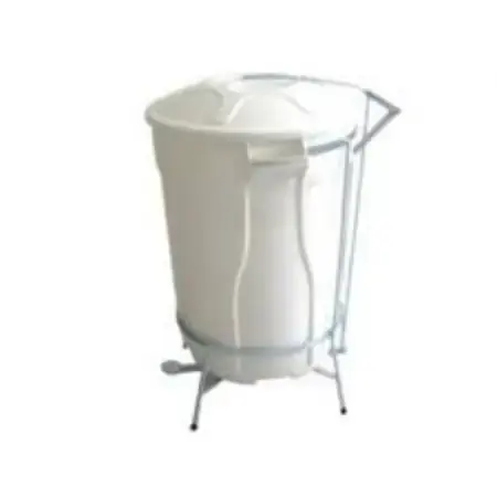 Cesto Fechado Jaguar Bco/pto 60 Lts