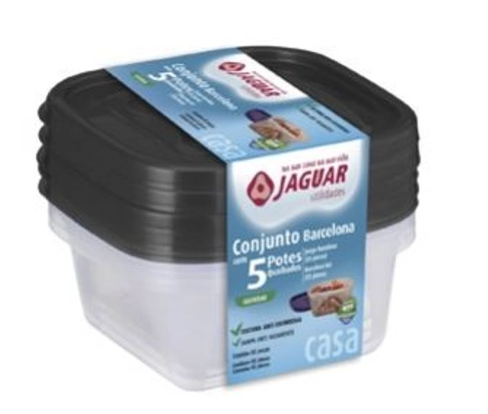 Conjunto Pote Jaguar Peq R 0535 5und