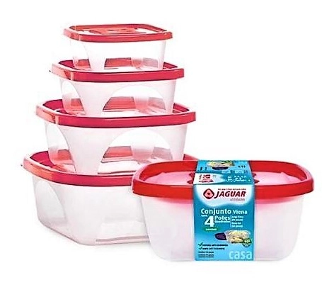Pote Jaguar Viena 4pc Ref0644
