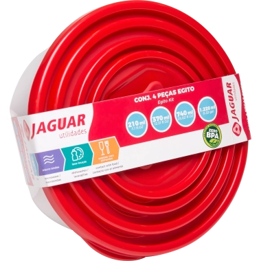 Conjunto Red 4 Pcs 260/ 450/ 880/ Eg