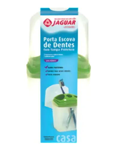 Pote Porta Escovas Jaguar