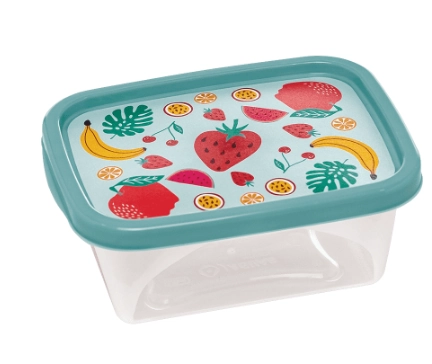 Pote Jaguar Retangular 220ml Salad