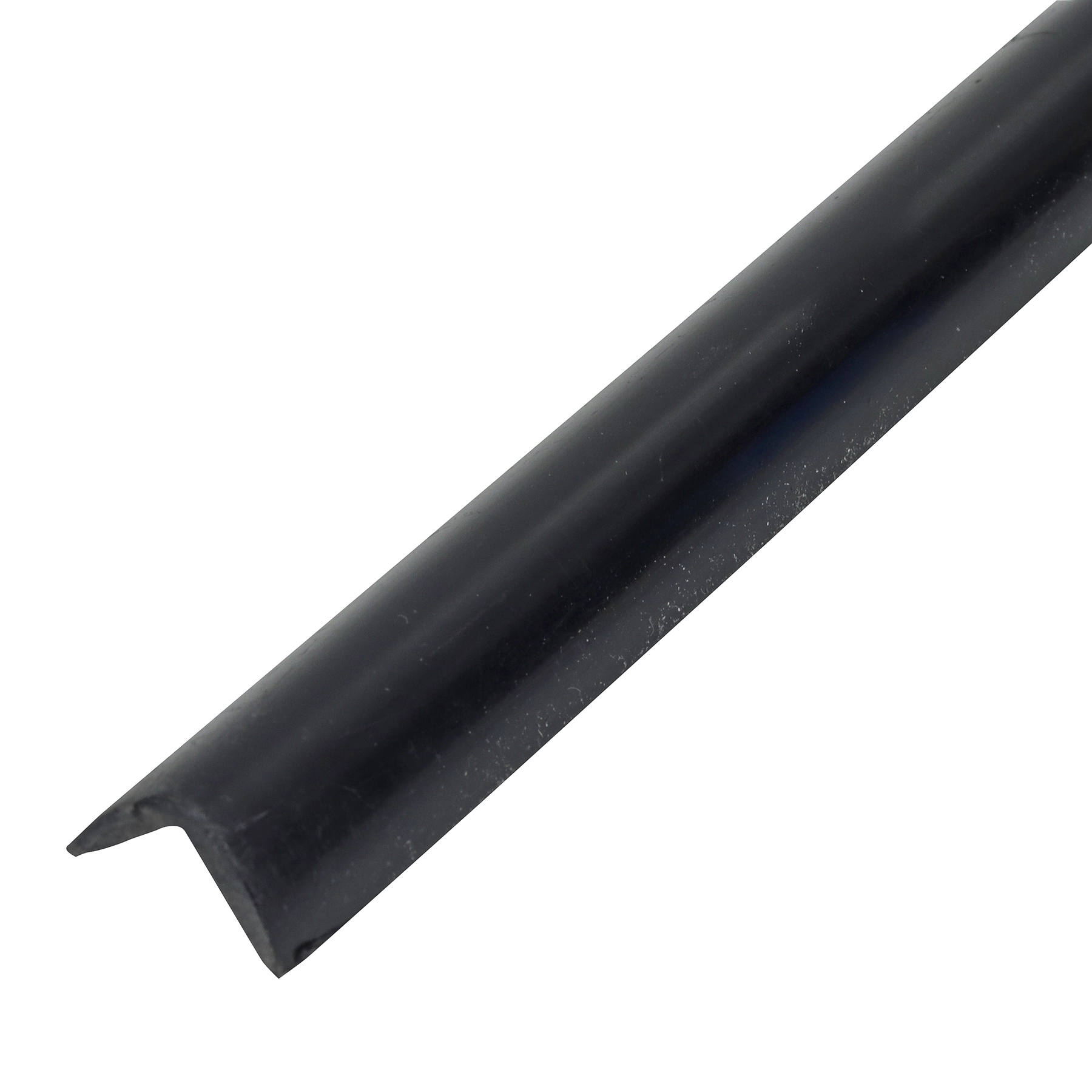 Perfil Cantoneira L PVC 3m x 15,5mm Preto Talentos