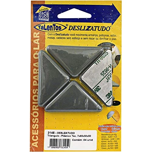 Suporte Protetor Deslizatudo Triangular com 4 Peças