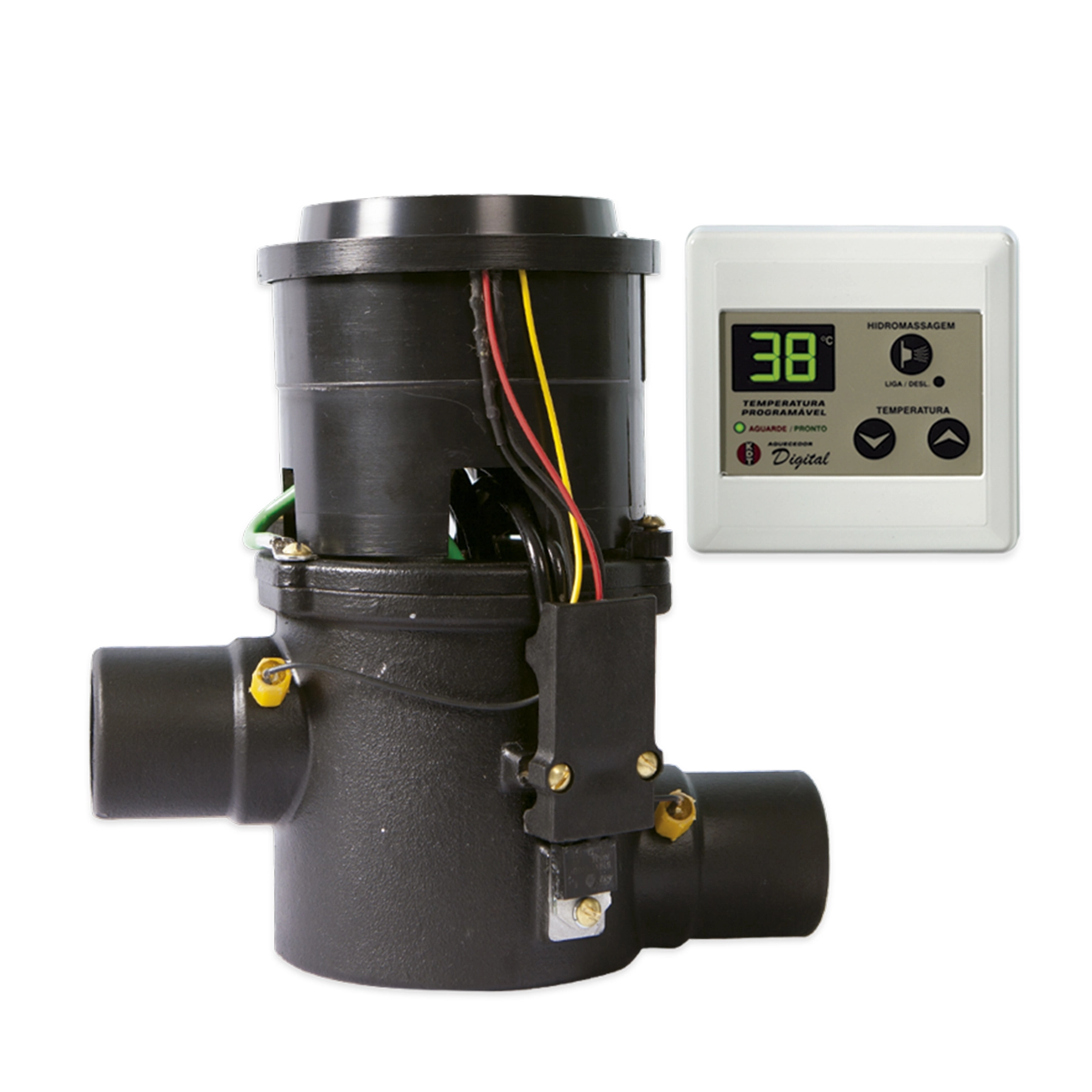 Aquecedor Elétrico para Hidromassagem Hidro Digital Super 8800W 220V KDT