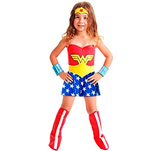 Fantasia Infantil Mulher Maravilha Sulamericana Fantasias