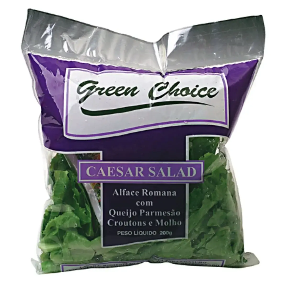 Caesar Salad GREEN CHOICE Pacote 200g 1 Unidade