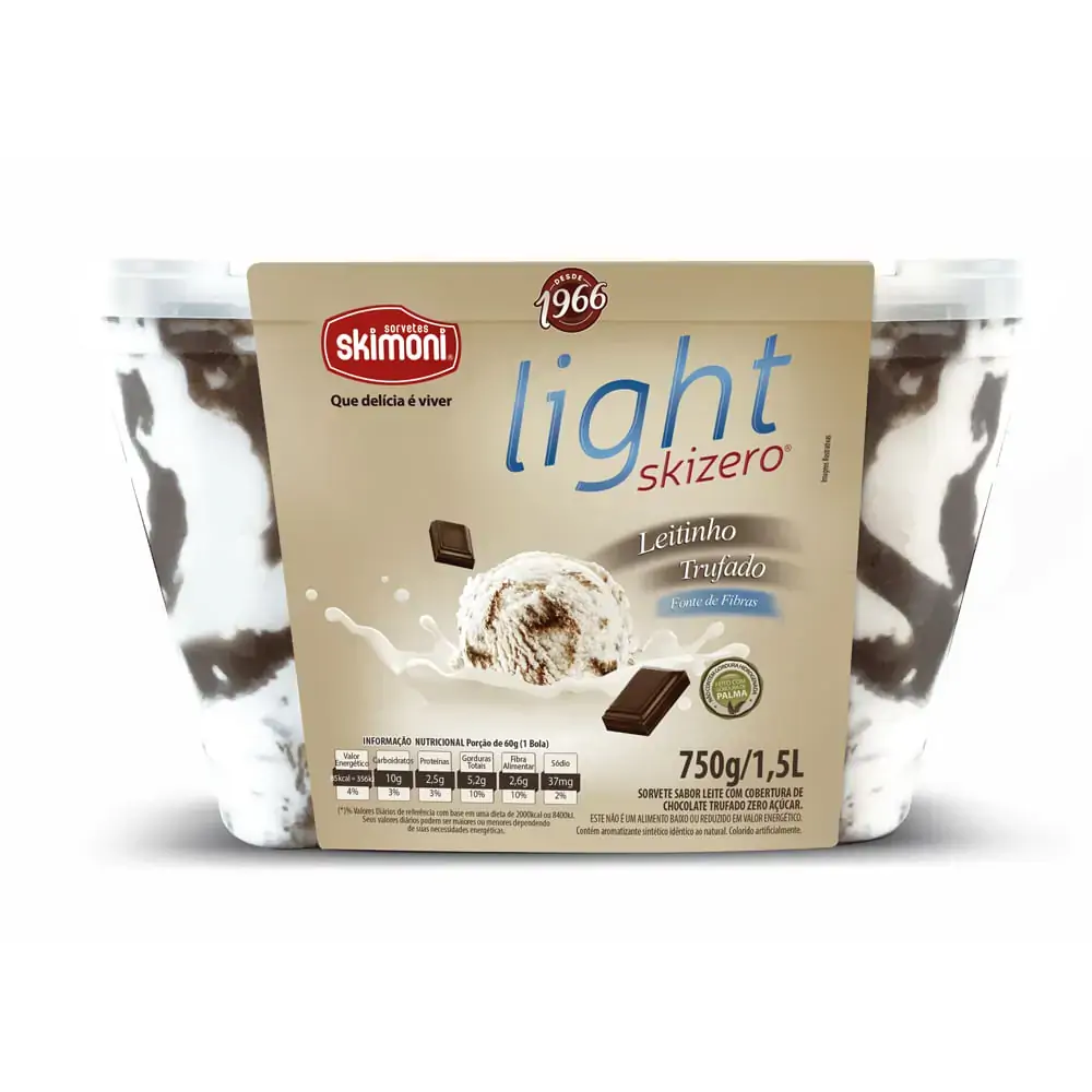 Sorv Specialle Zero Leit Trufado Pt 1,5l