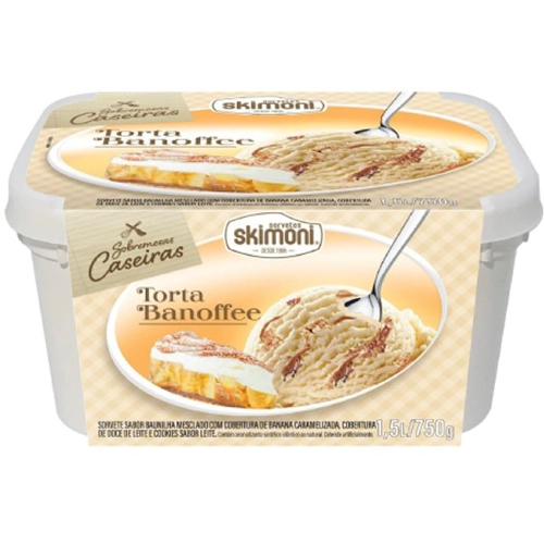 Sorv Specialle Torta Banoffee Pt 1,5l