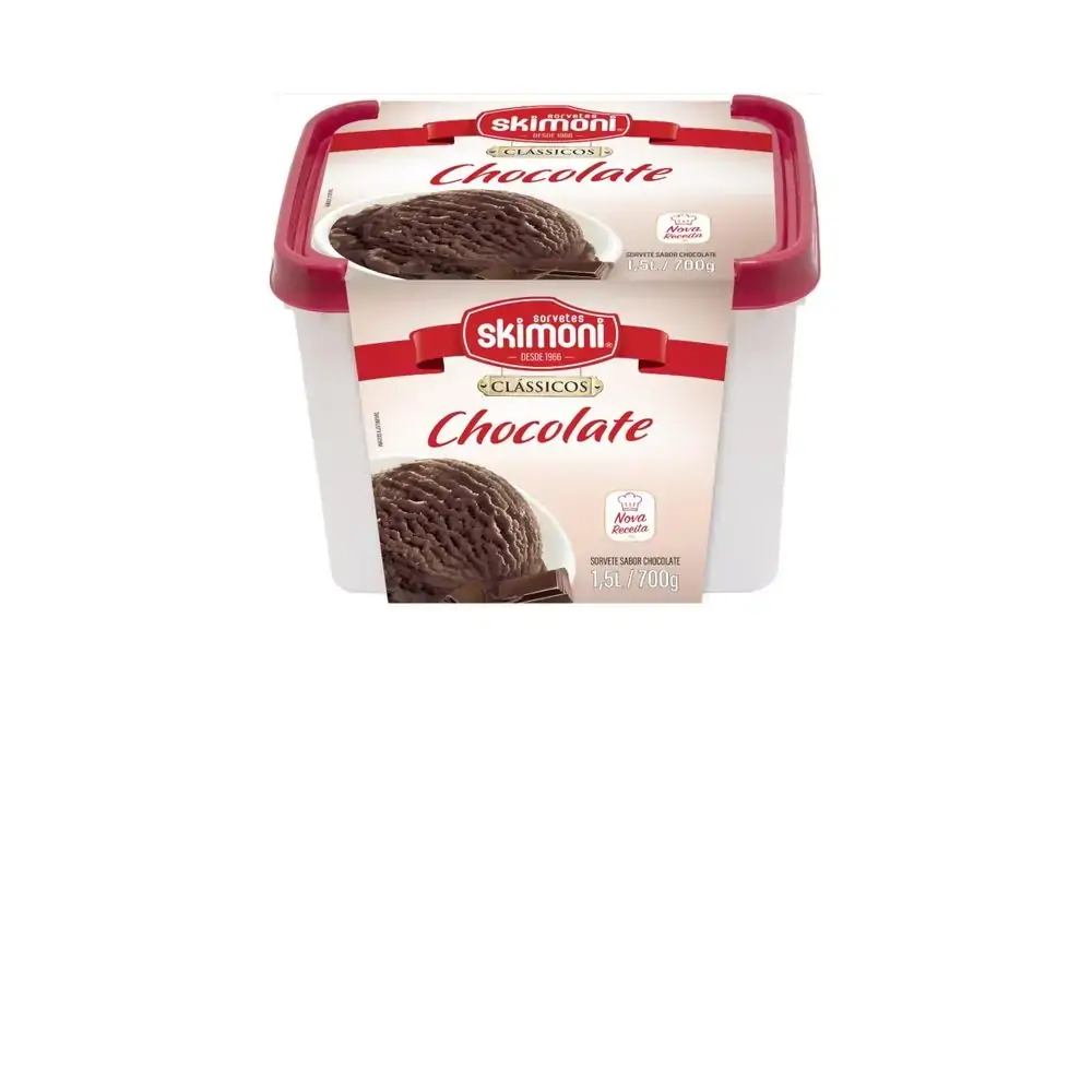 Sorvete Skimoni Classico Chocolate 1,5l