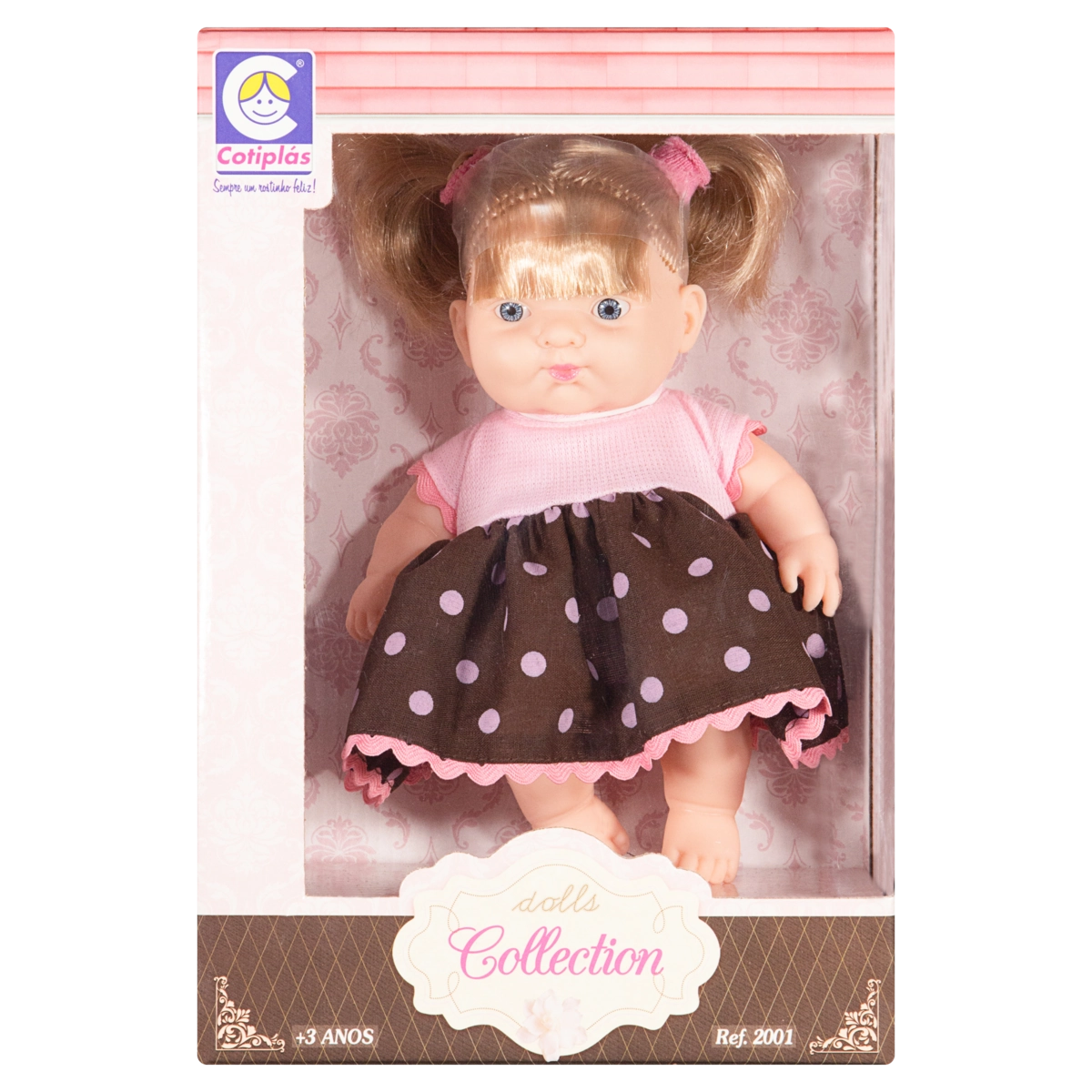 Boneca De Brinquedo Dolls Collection Cotiplás
