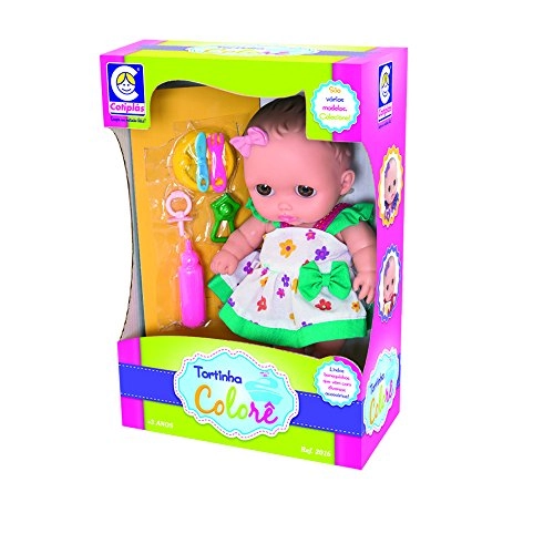 Boneca Cotiplas Tortinhas Colore Col Laco