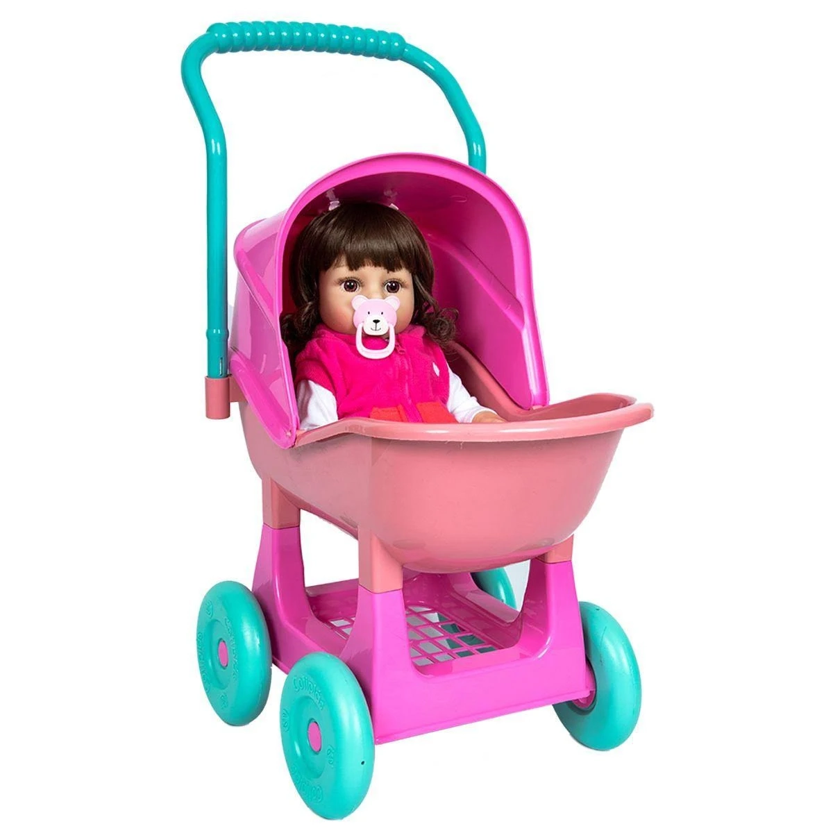 Carrinho de Boneca - Coleção Ninos - Cotiplás