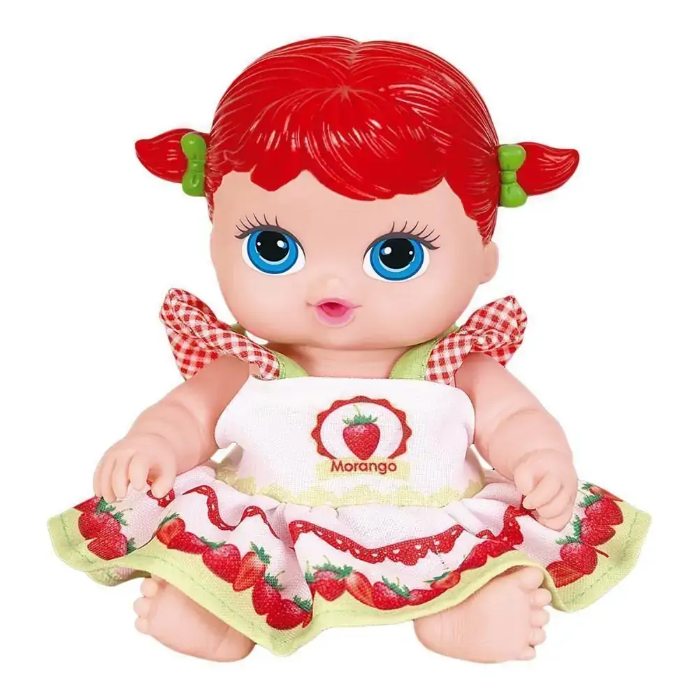 Brinq Boneca Frutinhas 19cm Morango