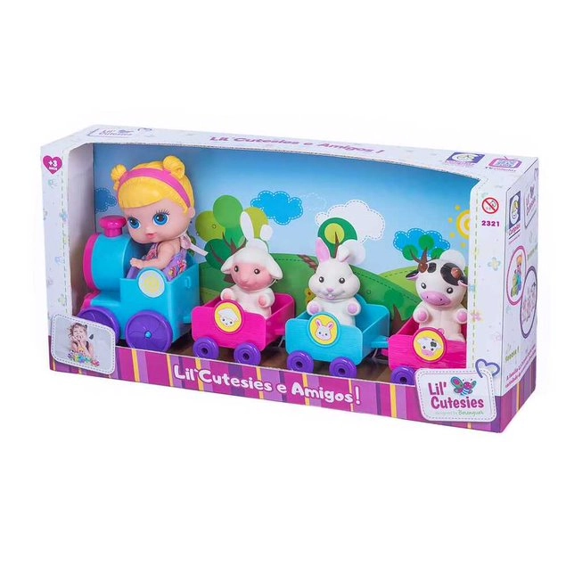 Boneca Lil¿cutesies Trenzinho Cotiplas