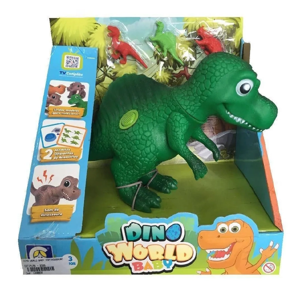 Dino World Babys Espinossauro Dinossau