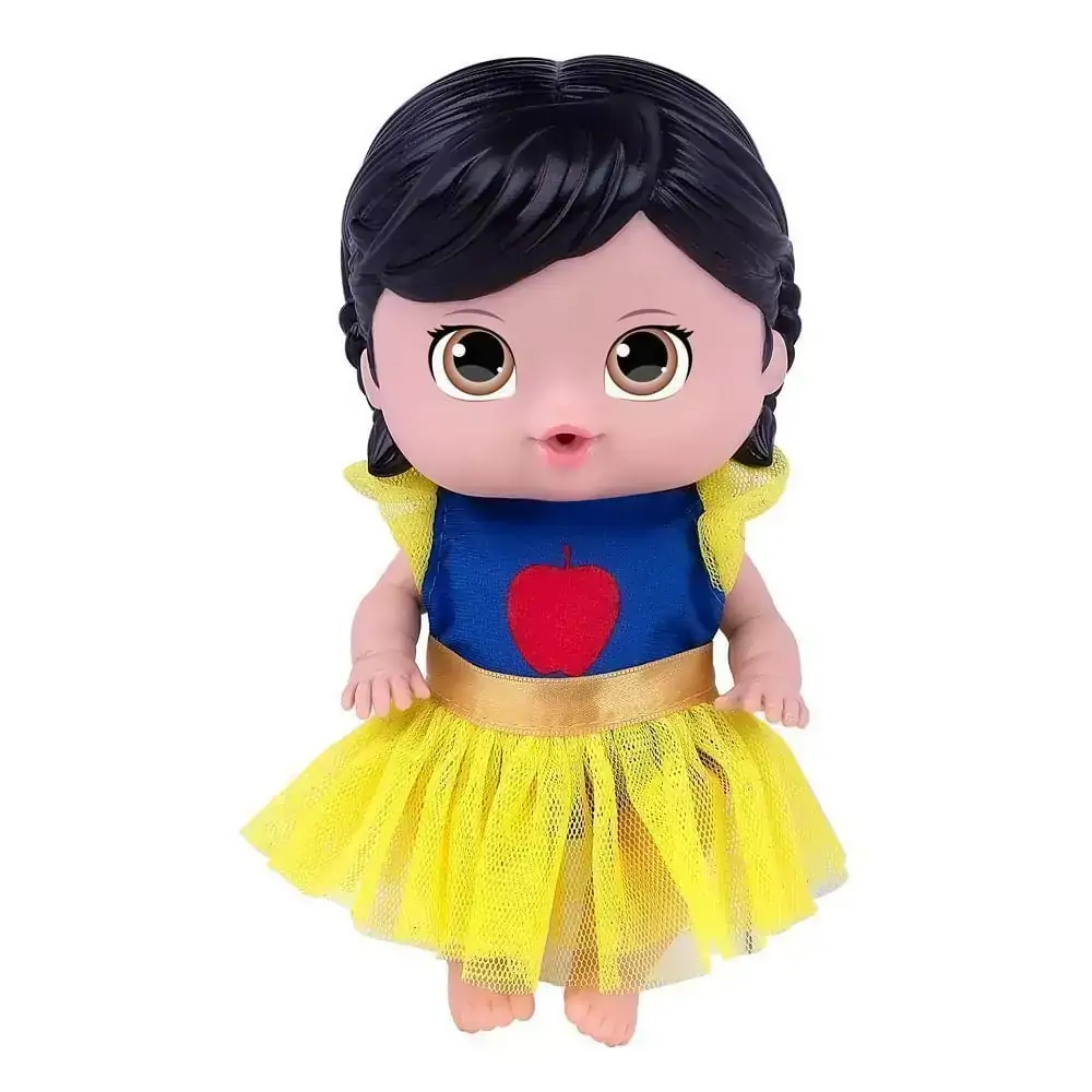 Mini Boneca - 18Cm - Disney - Branca de Neve no Cadeirão - Cotiplás