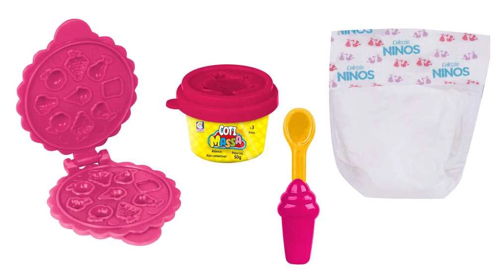 Boneca Sonho Azul Papinha 2552 Cotiplãs