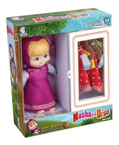 Masha e o Urso - Closet da Masha - Cotiplás