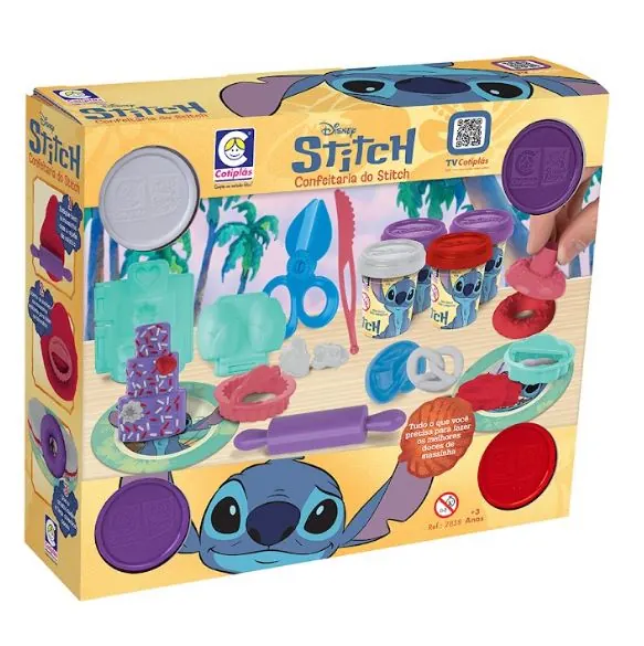Brinquedo Disney Confeitaria Stitch 2838 Cotiplas