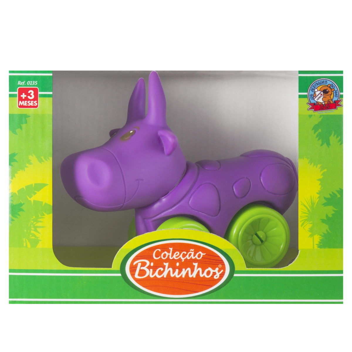 Brinquedo Para Bebê Coleção Bichinhos Roma Brinquedos