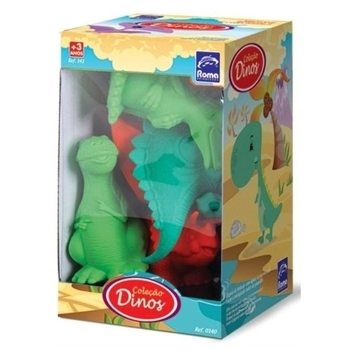 Brinquedo Para Bebê Dinos Roma Brinquedos