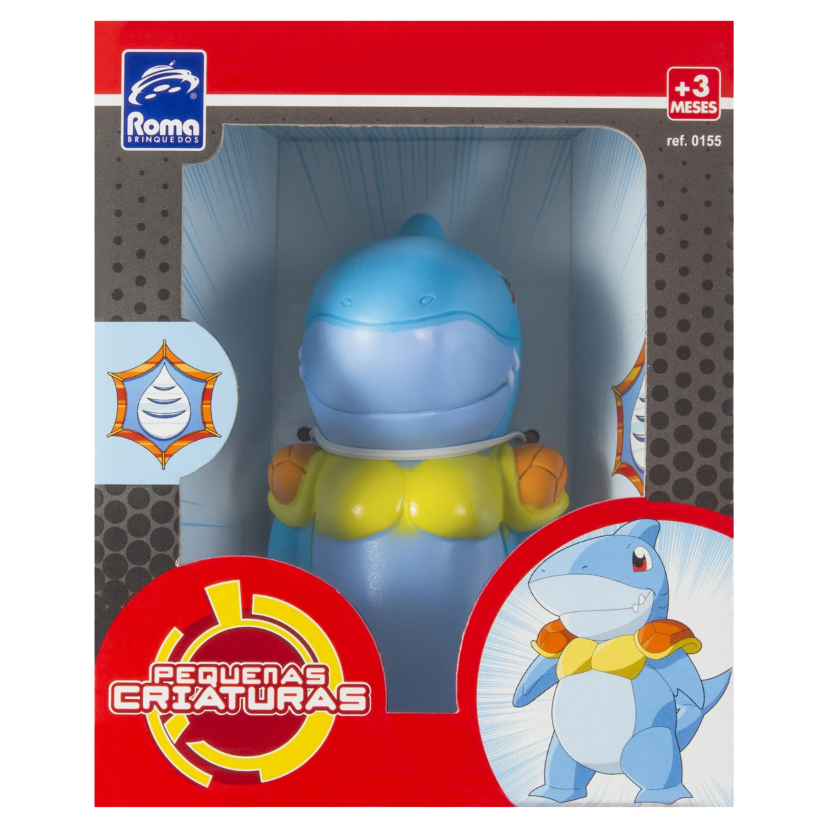 Boneco Pequenas Criaturas Roma Brinquedos