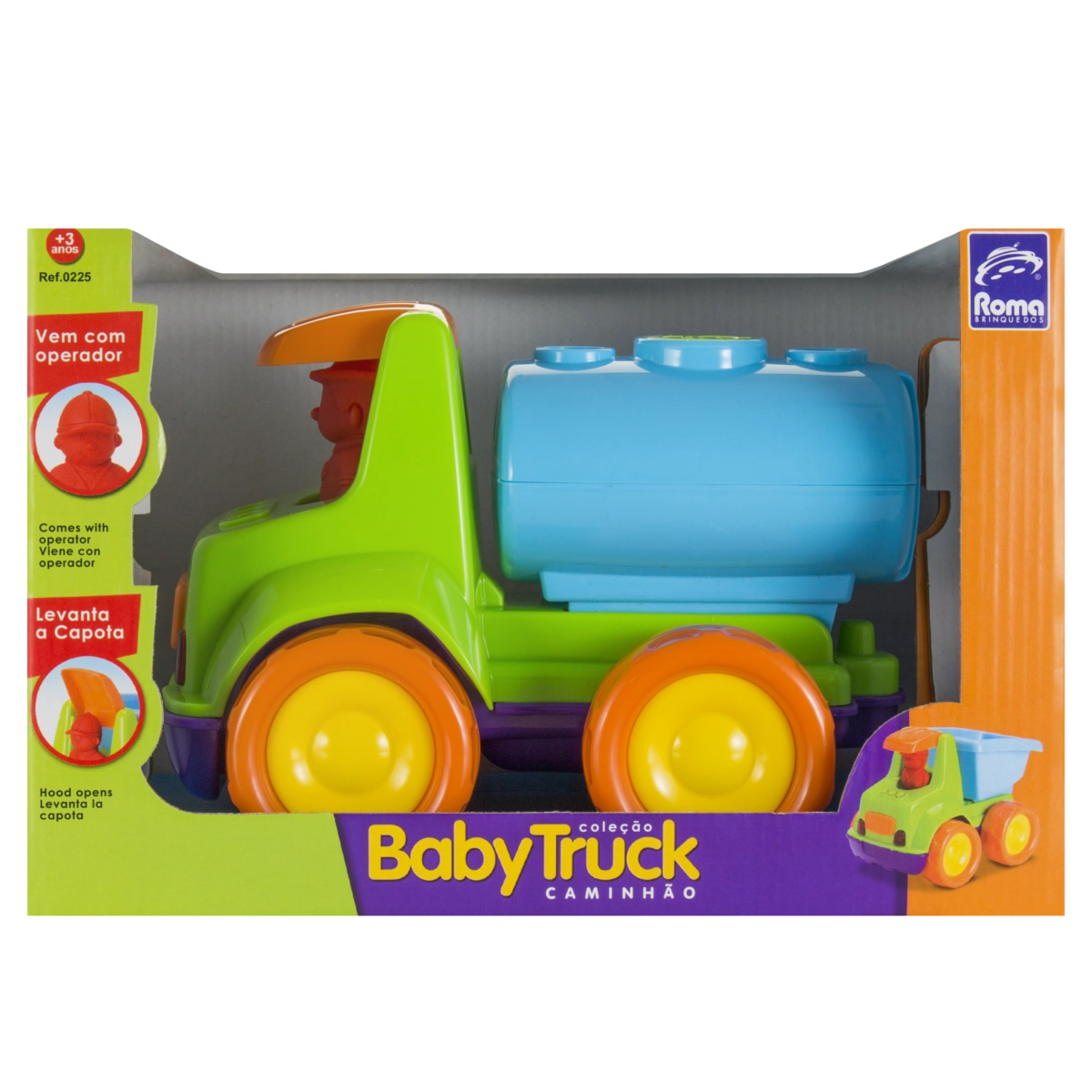 Baby Truck Coleção Caminhão Roma Brinquedos